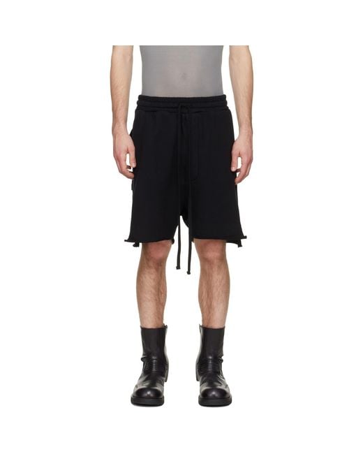 Thom Krom Black M St 519 Shorts for men