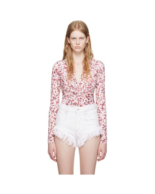 Isabel Marant Multicolor Jena Bodysuit