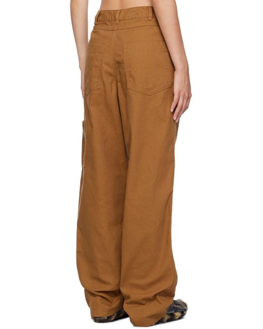 Nike Multicolor Brown Double Panel Trousers