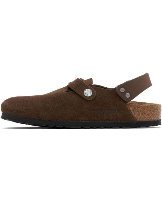 Birkenstock Black Narrow Tokio Slip-On Loafers