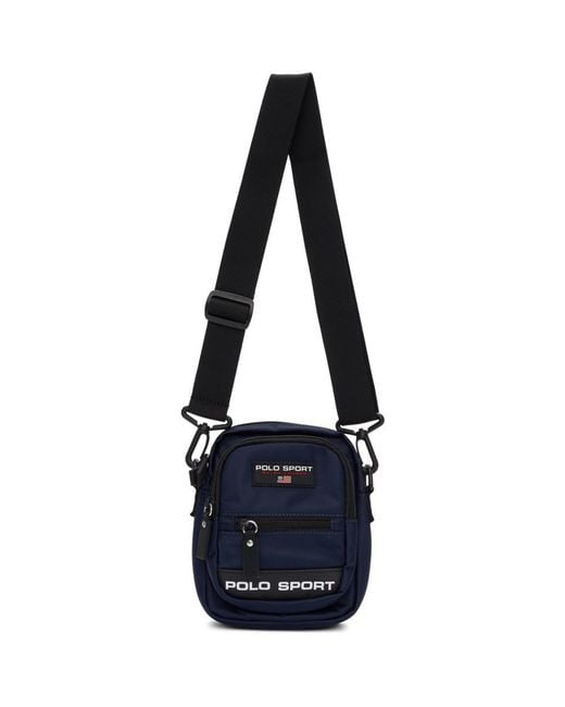 Polo Ralph Lauren Blue Navy Polo Sport Crossbody Bag for men
