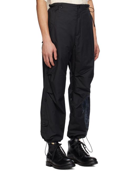 Pantalon snopants® noir à image de tigre et bambou Maharishi pour homme en coloris Black