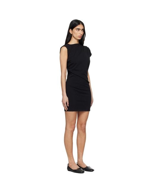 Agolde Black Beth Minidress