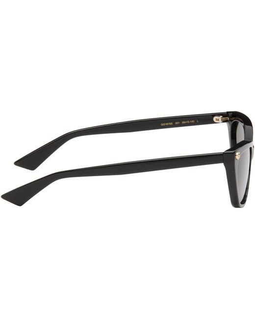Gucci Gray Light Gg Cat Eye Sunglasses