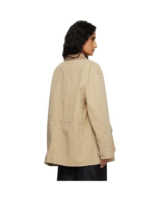 DUNST Natural Cotton Chore Jacket