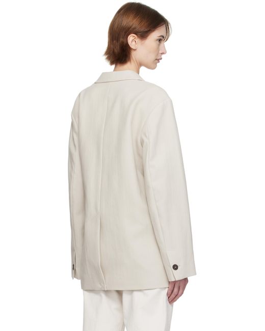 Studio Nicholson Natural Silas Blazer