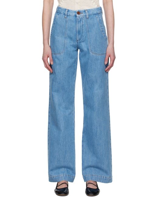 A.P.C. Blue Seaside Jeans