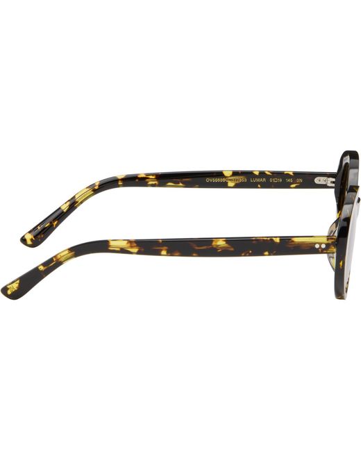 Oliver Peoples Black Lumar Sunglasses