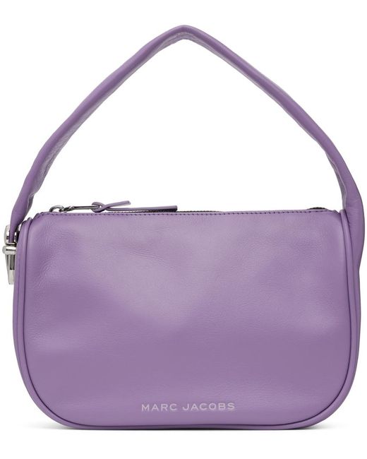Marc Jacobs Purple Mini 'the Pushlock' Bag