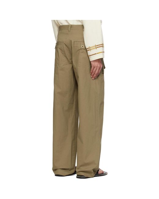 Isabel Marant Natural Ezio Trousers for men