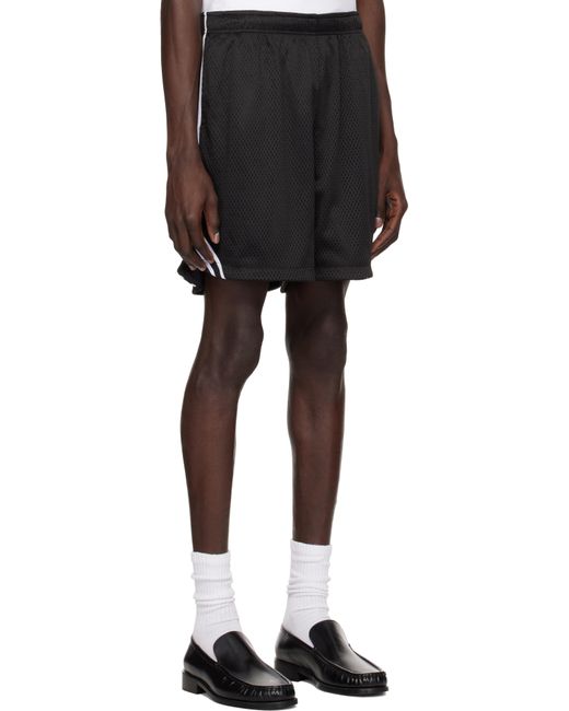 John Elliott Black Rivalry Shorts for men