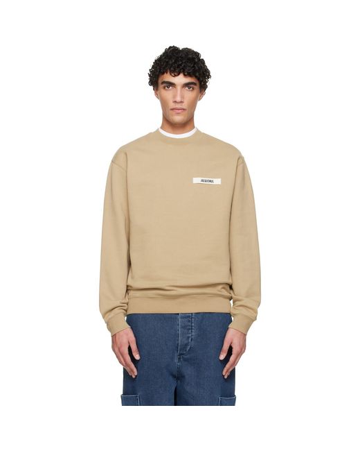 Jacquemus Blue La Croisière 'The Gros Grain' Sweatshirt for men