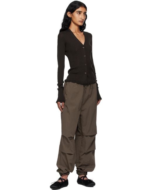 Cecilie Bahnsen Bessie Cardigan in Black | Lyst