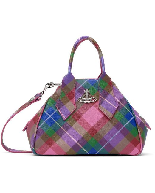 Vivienne Westwood マルチカラー スモール Yasmine バッグ Purple