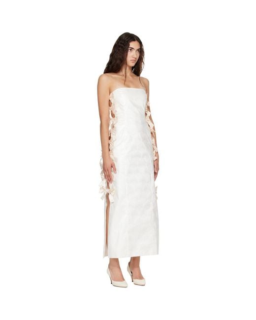 Super Yaya White Sofia Maxi Dress