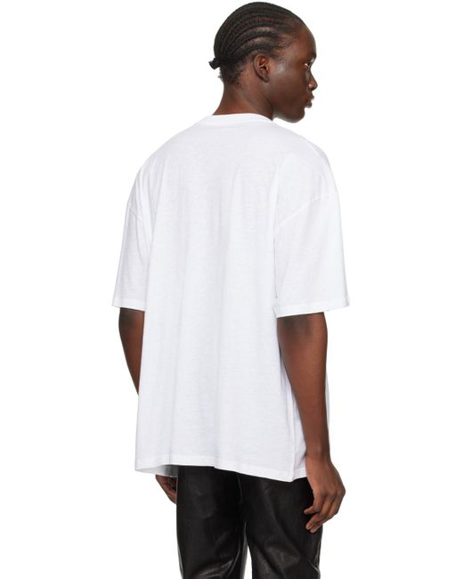 メンズ Martine Rose ホワイト Chasin' A Dream Tシャツ White