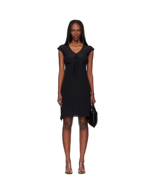 Maryam Nassir Zadeh Black Reneir Midi Dress