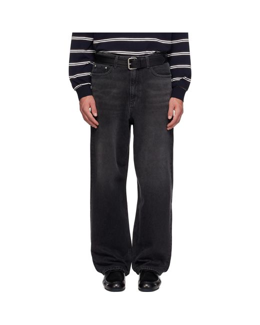 DUNST Blue Straight Regular Jeans for men