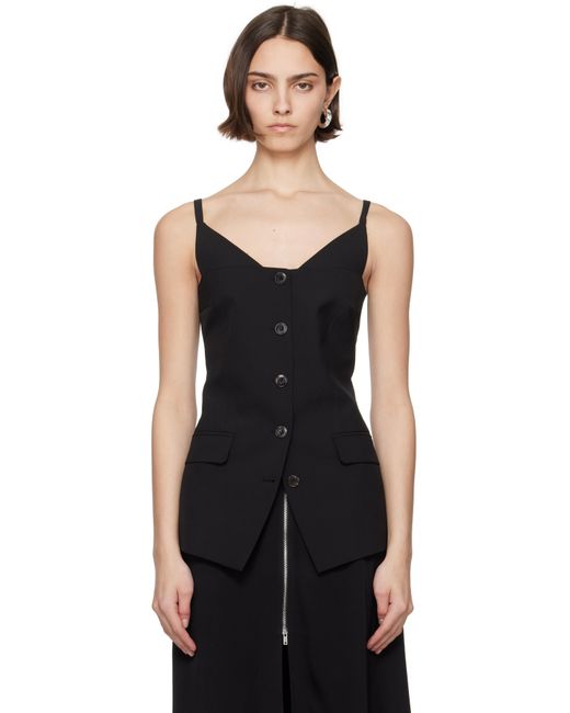 Nanushka Black Cinda Top