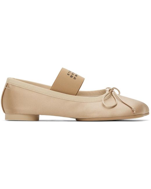 Ballerines anatomiques s MM6 by Maison Martin Margiela en coloris Black