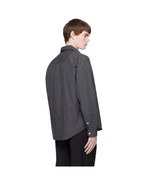 mfpen Black Executive Shirt for men