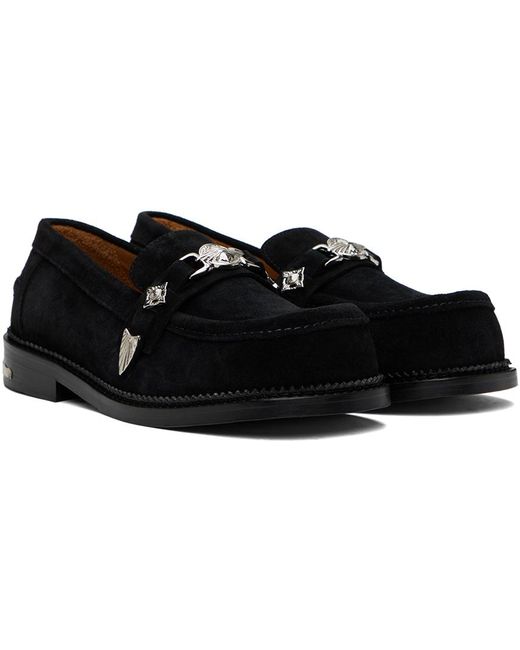 Toga Virilis Black Loafers for men