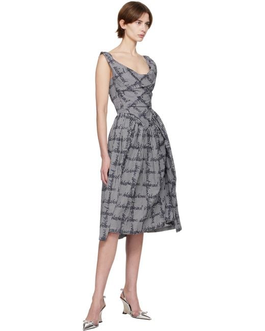 Vivienne Westwood Black Sunday Midi Dress