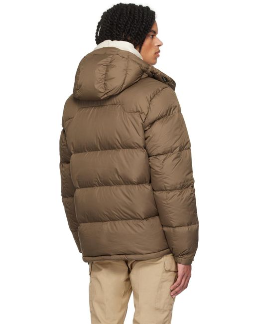 Polo Ralph Lauren Brown Quilted Down Jacket for men