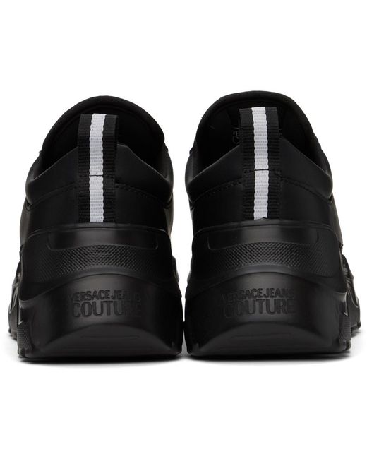 Versace Black Speedtrack Sneakers for men