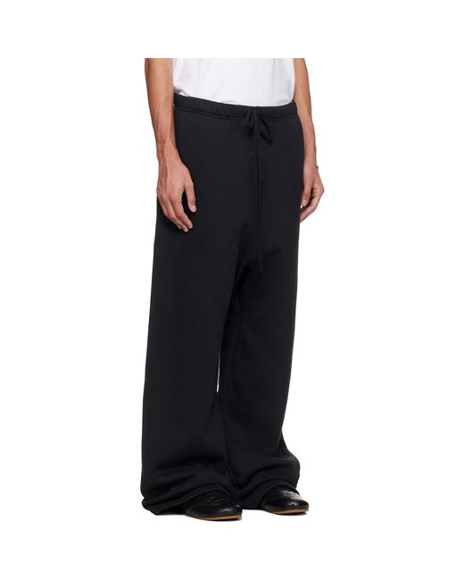 Fear Of God Black Holiday Lounge Sweatpants for men