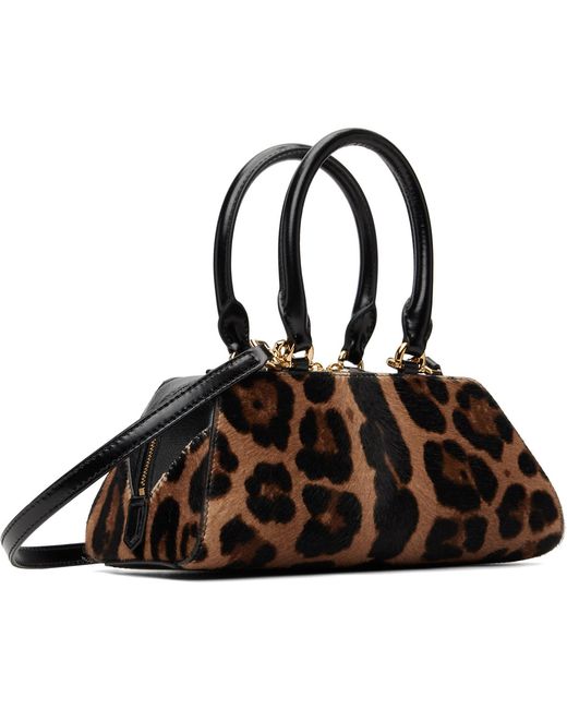 Mini Sac Horizontal Brun Clair Givenchy en coloris Black