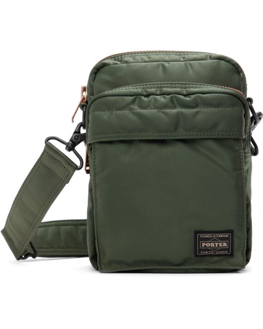 メンズ Porter-Yoshida and Co カーキ Tanker Vertical バッグ Green