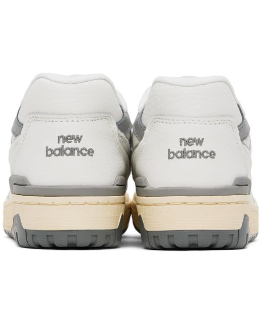 New Balance ホワイト 550 スニーカー Black