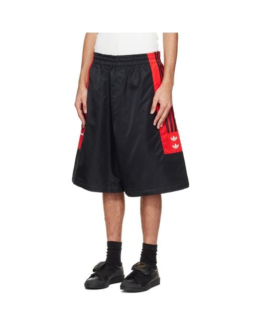Willy Chavarria Red Adidas Originals Zip Off Sweatpants for men