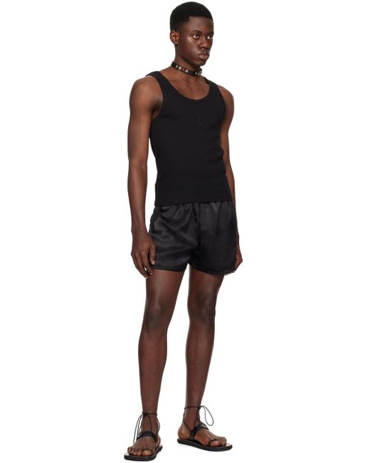 Ludovic de Saint Sernin Black Boxer Shorts for men
