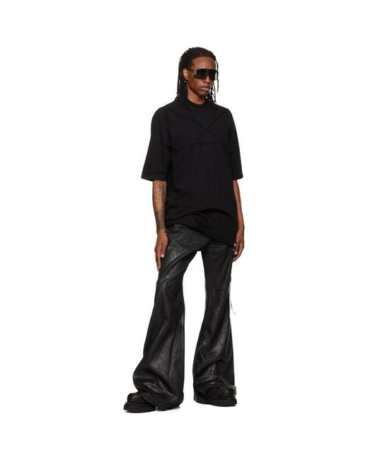 Rick Owens Black Tower Bolan Bootcut Jeans for men