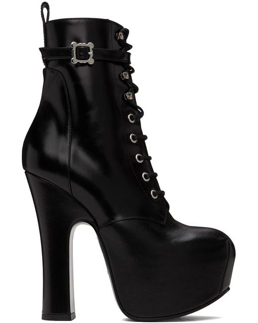 Vivienne Westwood Black Pleasure Boots