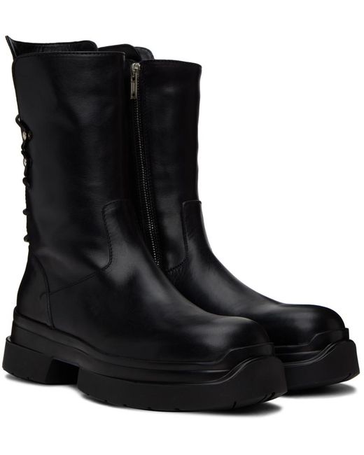 Ann Demeulemeester Black Kole Boots for men