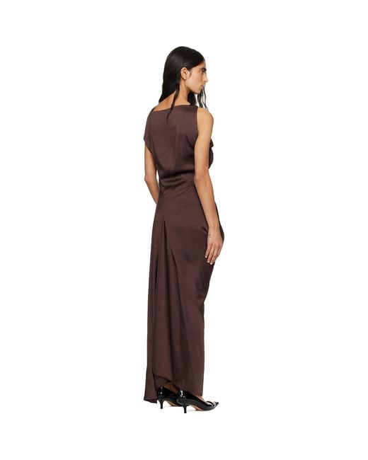 Vivienne Westwood Black Fond Maxi Dress