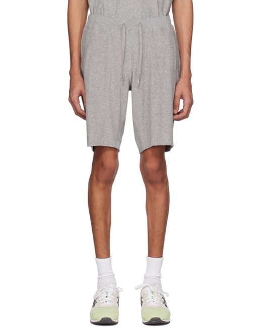 Sunspel Multicolor Gray Towelling Shorts for men