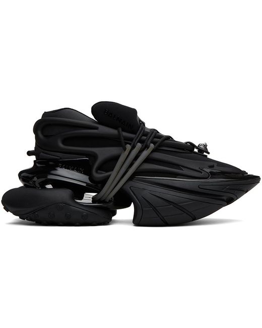 Balmain Black Sneakers Unicorn for men