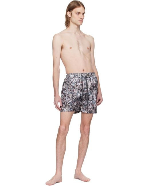 Bless Black Nº77 Swim Shorts for men