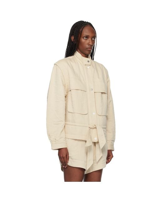Isabel Marant Natural Off- Blandina Jacket