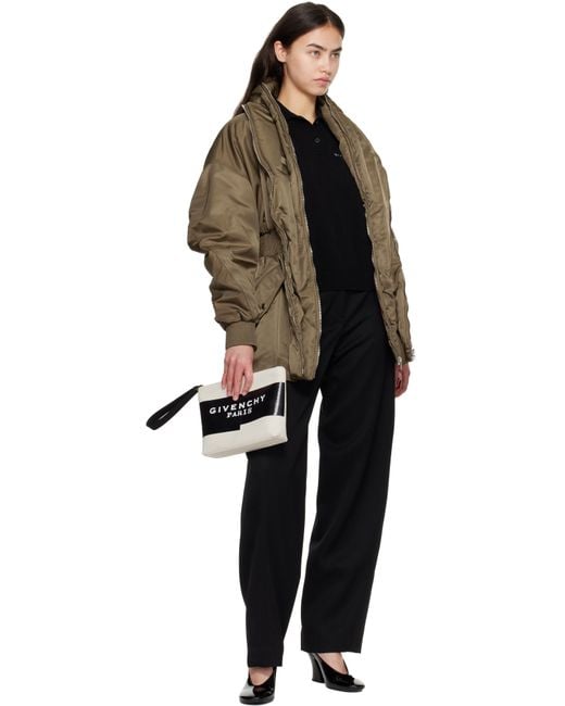 Givenchy Black Tape' Pouch