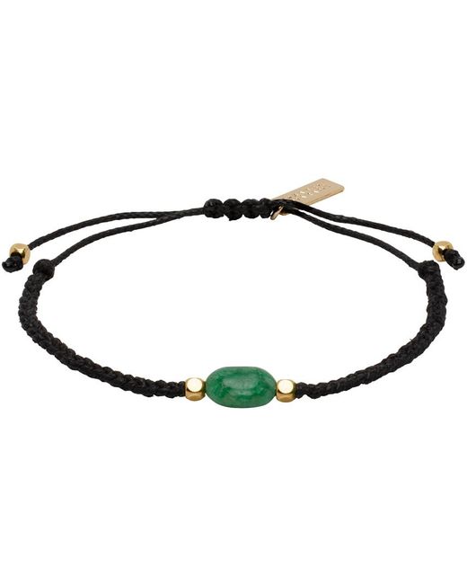 Bracelet chumani noir et vert Isabel Marant en coloris Black