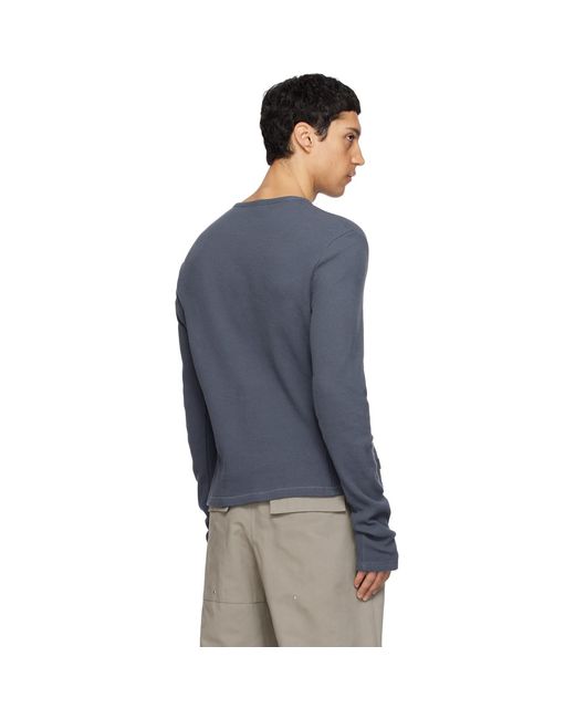 Carrera Blue Lis Classic Henley for men