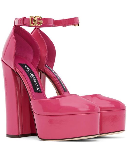 dolce and gabbana platform heels