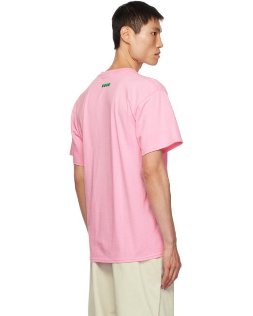Noah NYC Pink 'truth Is Beauty' T-shirt for men