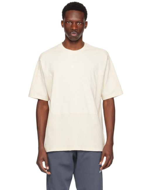 メンズ Reebok オフホワイト トレーニングシャツ Multicolor