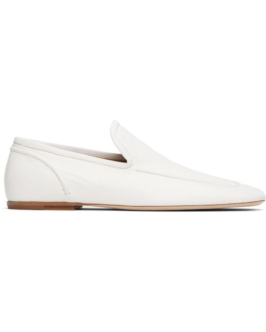 Dries Van Noten Black Leather Loafers for men